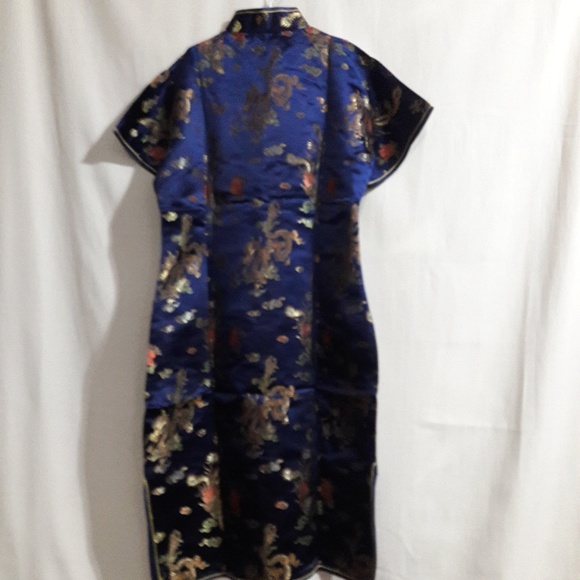 China Classical Satin  Cheongsam Qipao Dress - Picture 2 of 4